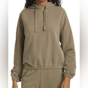 ATM Anthony Thomas Melillo Olive Hoodie Sweater
